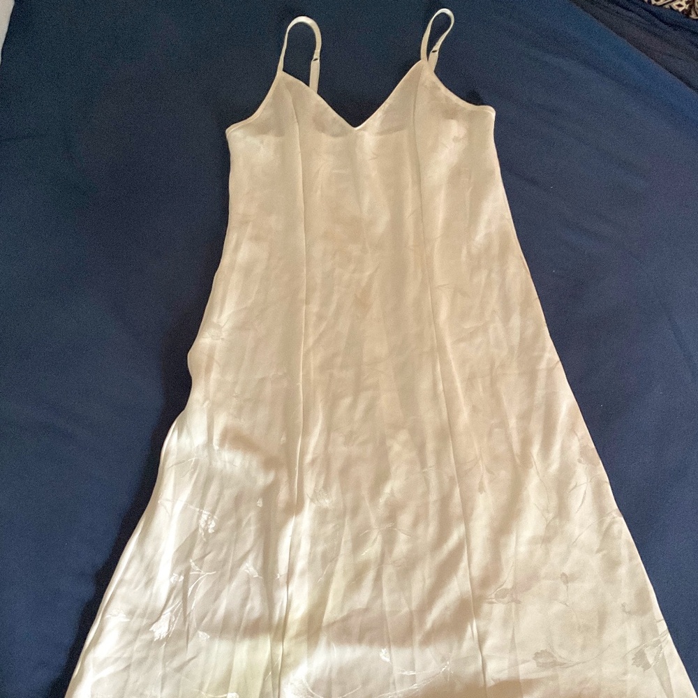 Light cream  coloured slip dress
